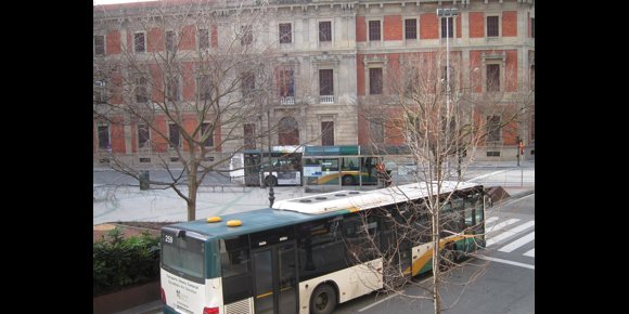 3. TCC cifra en un 11% la afección al servicio de transporte urbano comarcal durante la jornada de paros