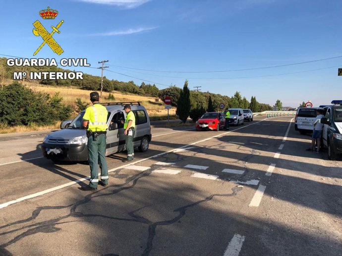 Dispositivo de seguridad en Teruel.