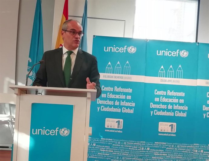 El consejero de Educación de la Comunidad de Madrid, Rafael Van Grieken