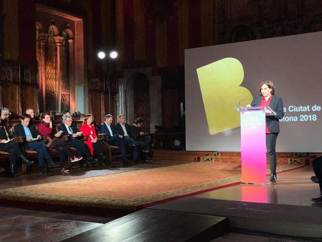 Premis Ciutat de Barcelona, con la alcaldesa Ada Colau