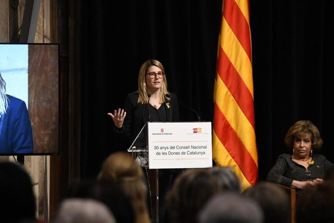 La consellera de Presidencia Elsa Artadi