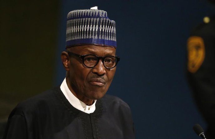 El presidente de Nigeria, Muhammadu Buhari