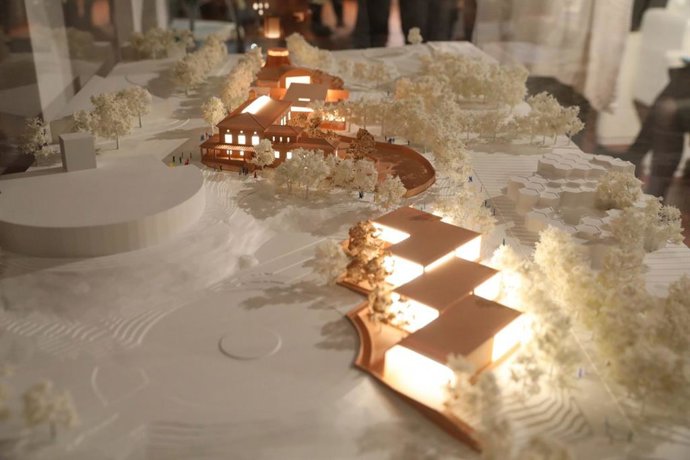 Maqueta del Campus del Asociacionismo de Madrid