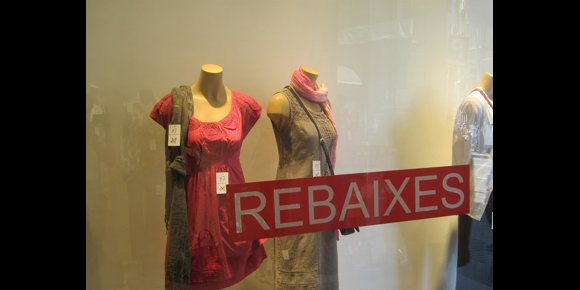 5. La inflación en Catalunya cayó un 1,3% en enero por las rebajas