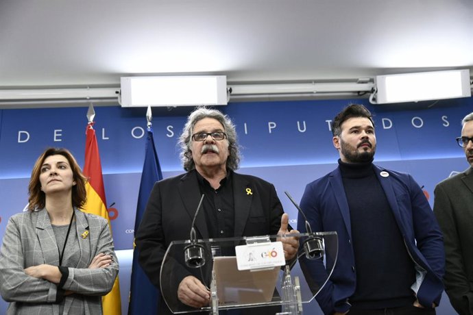 ERC formalitza al Congrés dels Diputats una esmena als PGE (arxiu)