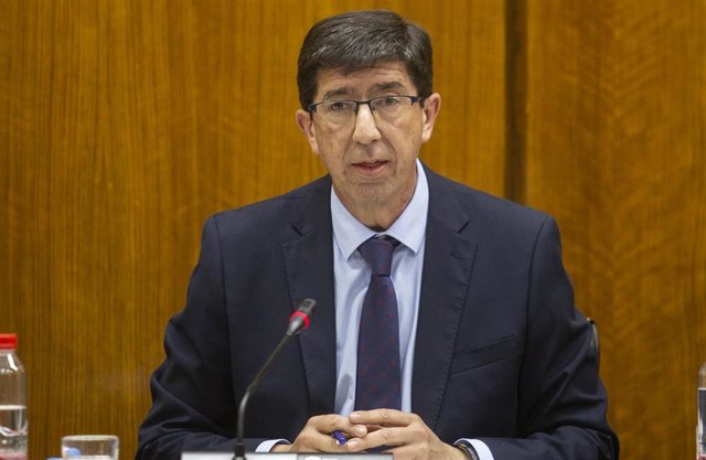 El consejero de Turismo, Regeneración, Justicia y Administración Local, Juan Mar