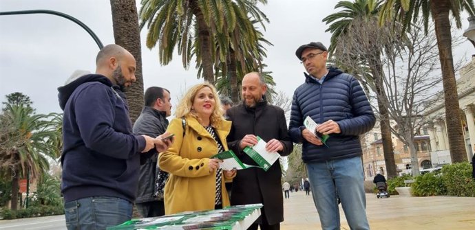 Jose manuel alba PCA comunista andalucia con remedios ramos y eduardo zorrilla