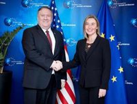Mogherini y Pompeo coinciden en la necesidad de elecciones presidenciales anticipadas en Venezuela