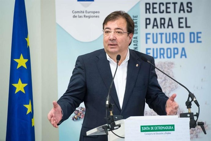 Fernández Vara en las jornadas sobre Europa