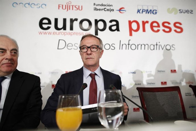 El ministro de Cultura y Deporte, José Guirao, en un reciente Desayuno Informati