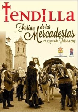 Cartel de la Feria de las Mercaderías de Tendilla