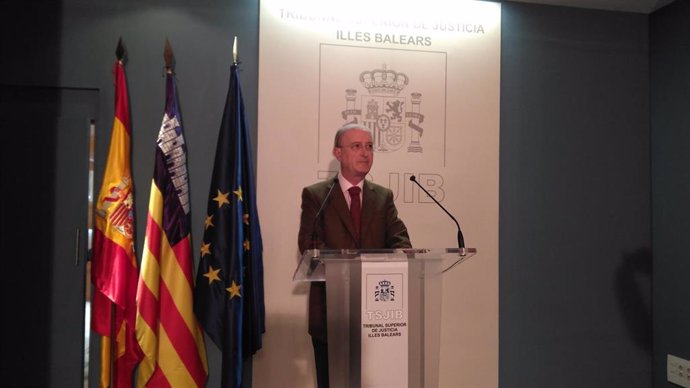 El presidente del Tribunal Superior de Justicia de Baleares, Antoni Terrassa