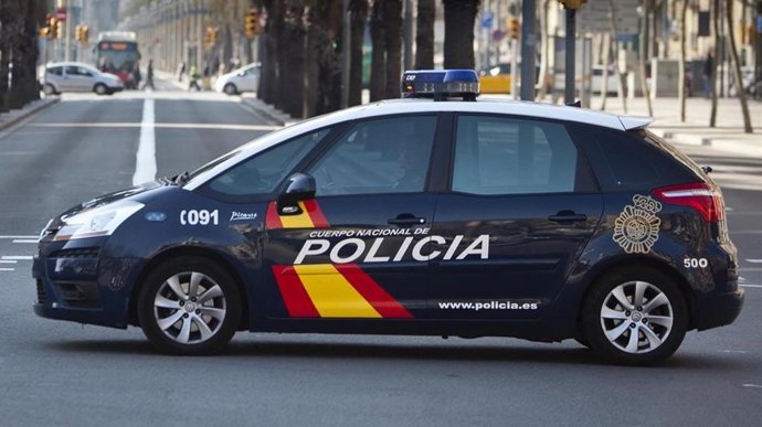 Vehículo de Policía Nacional