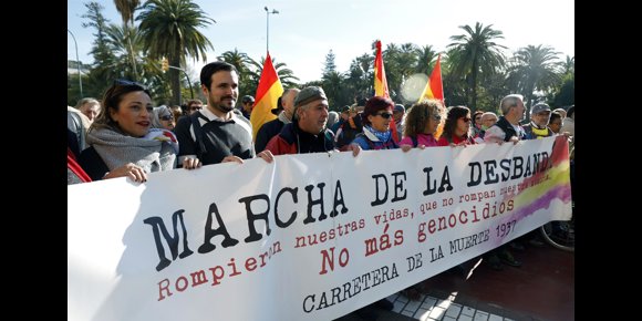 7. La marcha de la Desbandá llega este sábado a Almería tras diez días de ruta