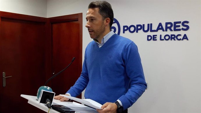 El presidente del Partido Popular de Lorca, y alcalde de la ciudad, Fulgencio Gi