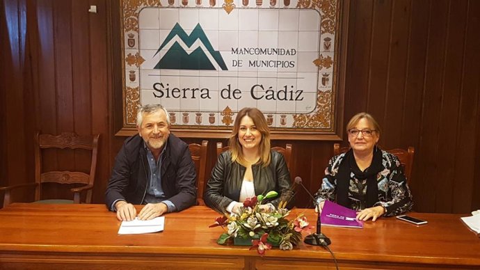 Isabel Armario en la Mancomunidad de la Sierra de Cádiz
