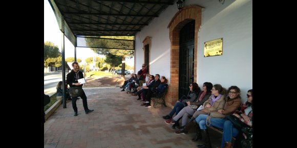 3. Unos 50 profesores de Huelva conocen los valores patrimoniales vinculados a la Gesta Descubridora