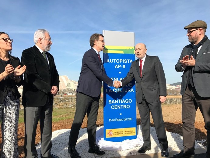 Inauguración da ligazón da AP-9 coa Cidade da Cultura