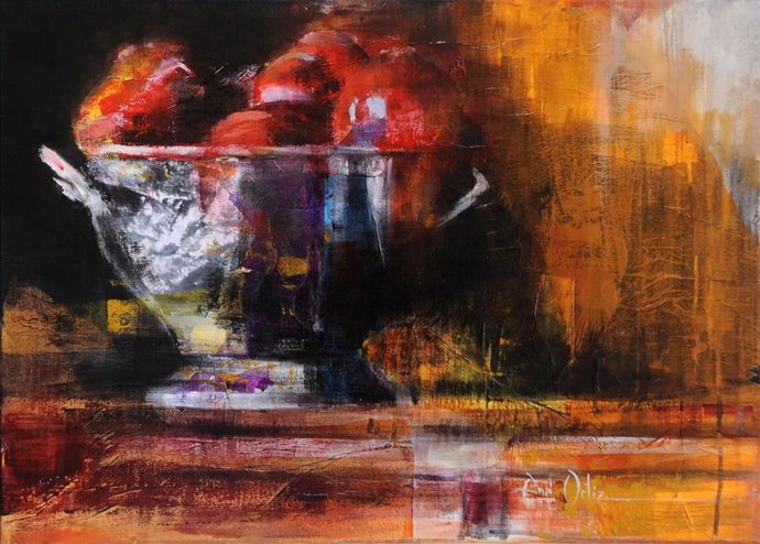 Una de las piezas de 'Materia anímica'