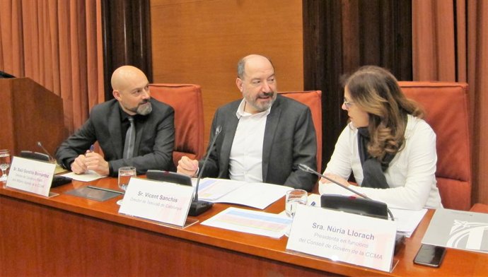 Saül Gordillo, Vicent Sanchis i Núria Llorach