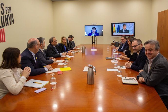 Junts per Catalunya i el PDeCat celebren una reunió estratgica al Parlament 