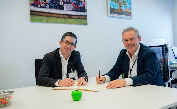 Firma del acuerdo entre Ausolan y Basque Culinary Center