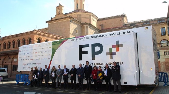 Presentación de la FP++ y el Aula Móvil del Grupo San Valero