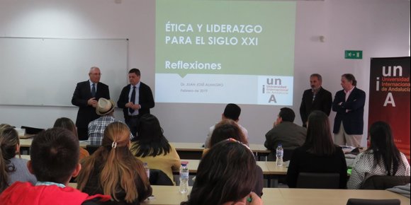 1. Inaugurado el curso 'Habilidades Directivas' en la sede de La Rábida, en Huelva, de la UNIA