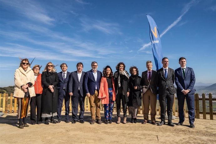 Inauguración parque eólico de Extremadura