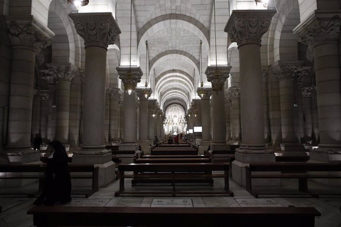Cripta de la Parroquia de Santa María la Real de la Almudena en Madrid 