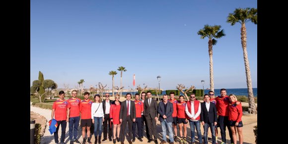 1. La Federación Española de Triatlón vuelve a preparar la temporada en San Juan de los Terreros, en Pulpí (Almería)