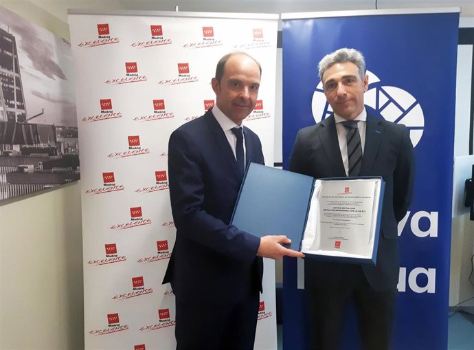 La Comunidad entrega el sello Madrid Excelente a la delegación de Activa Mutua e