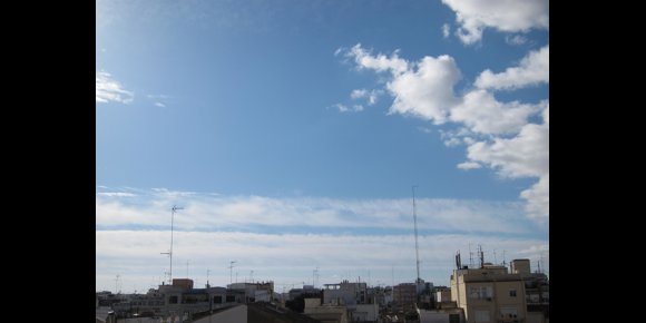 4. Sábado con cielos despejados, mínimas en ascenso y 17 grados de máximas