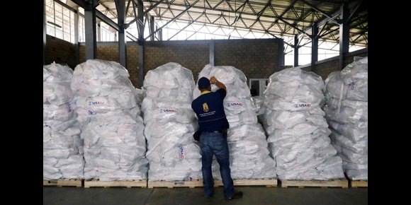 9. EEUU enviará este sábado un segundo lote con 250 toneladas de ayuda humanitaria a la frontera de Venezuela con Colombia
