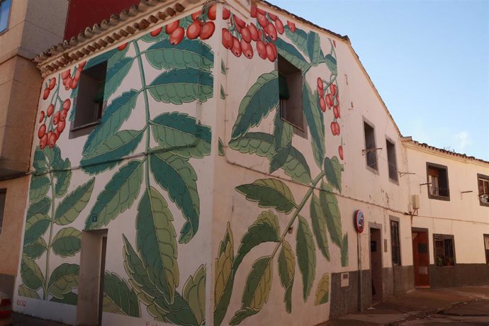 Una de las viviendas de Alfamén revitalizadas gracias al Festival Asalto