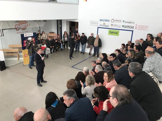 Morera presenta en público su candidatura