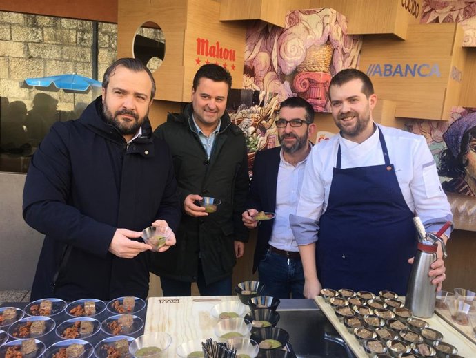 O alcalde de Lalín, Rafa Cuíña, na presentación da 51 edición da Feir