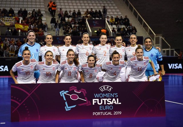 La selección española de fútbol sala femenino en el Europeo de Gondomar