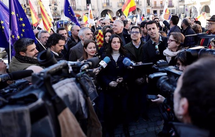 La líder de Cs a Catalunya,  Inés Arrimadas, a Amer