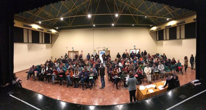 Asamblea de Adelante Sevilla el 16 de febrero