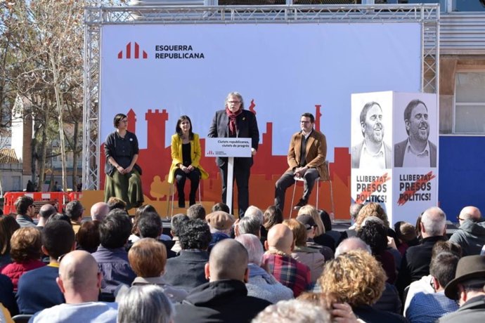 Jenn Díaz, Marta Vilalta, Joan Tard, Isaac Albert (ERC)