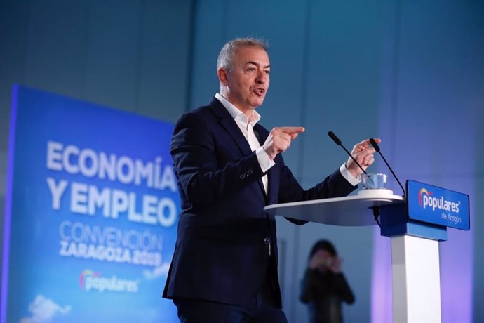 Acto de clausura de la Convención de Economía y Empleo del PP en Zaragoza (Aragó