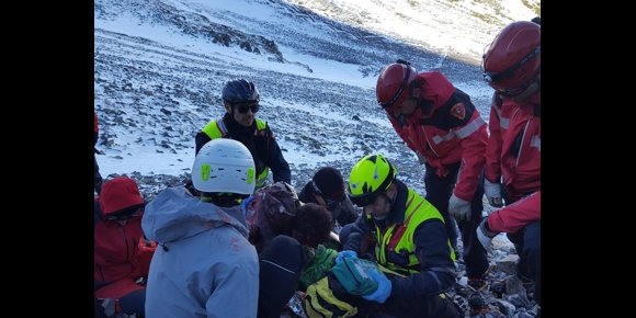 8. Herido grave un senderista tras caer por un barranco en el parque natural del Moncayo