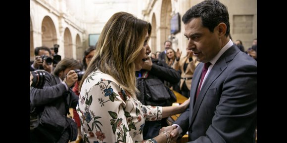 9. Susana Díaz preguntará a Moreno en Pleno del Parlamento por sus prioridades y Hernández (Vox) sobre bajada de impuestos