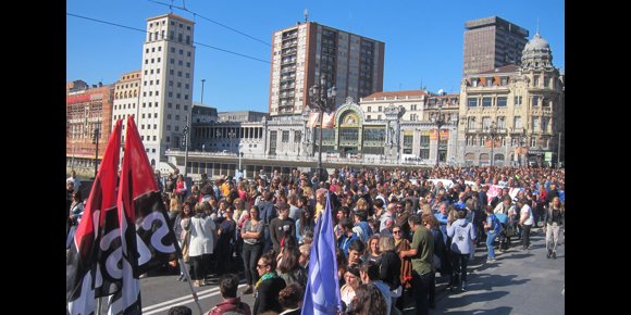 4. Euskadi contabilizó casi 5.000 manifestaciones y concentraciones reivindicativas en 2018, un 13% más que en 2017