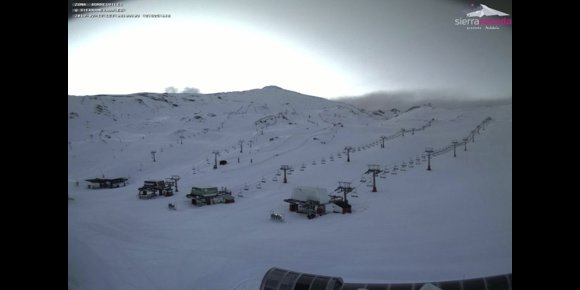 7. Abre la estación de Sierra Nevada, en Granada, tras estar cerrada el sábado por viento