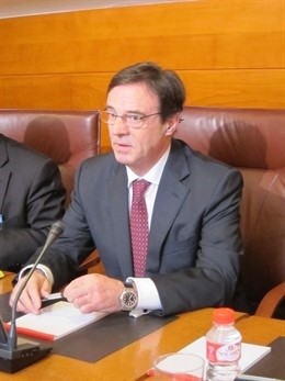 Diego Higuera, exdirector de Cantur, en la comisión de investigación del Parlame