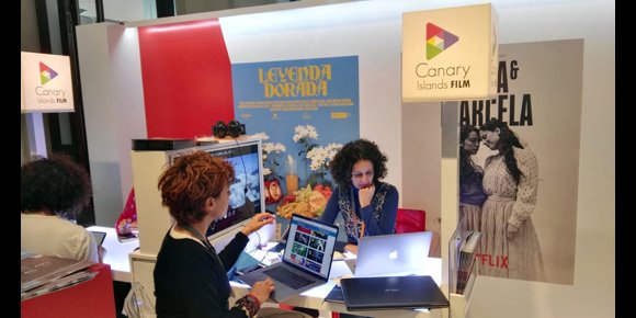 3. Canarias mantiene más de 60 citas durante la Berlinale para informar sobre rodajes en la islas