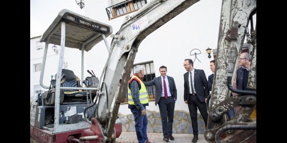3. Diputación de Almería repasa los proyectos en ejecución por valor de un millón de Antas, Bédar y Mojácar