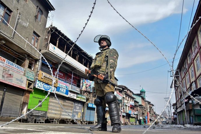 Curfew-like restrictions in Kashmir